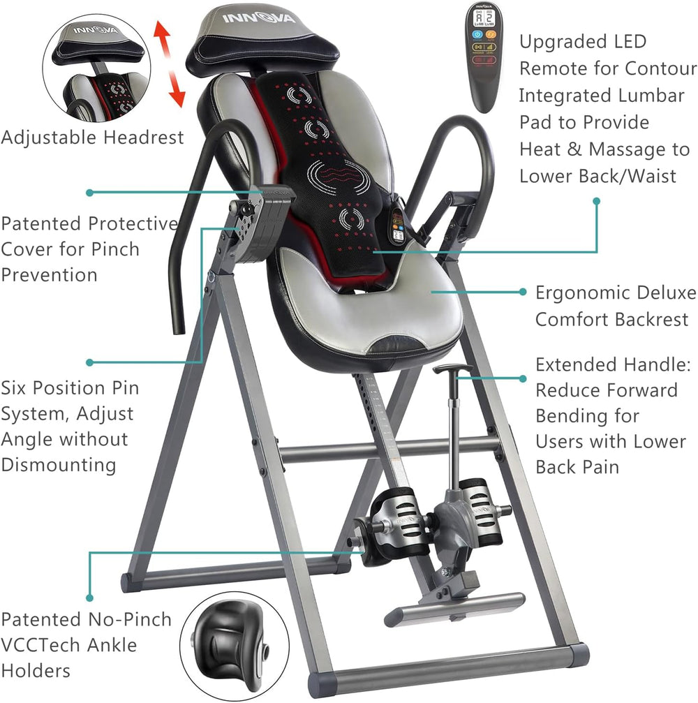 Innova Advanced Heat and Massage Inversion Table