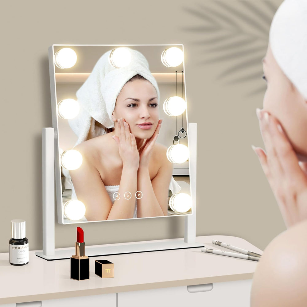 Vanity Mirror with Lights, Makeup Mirror with Lights,3 Color Lighting Modes D...