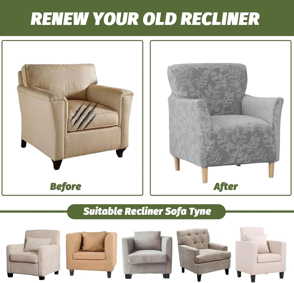 FUANGUI Banquet Armchair Slipcover Chair Covers with Arms