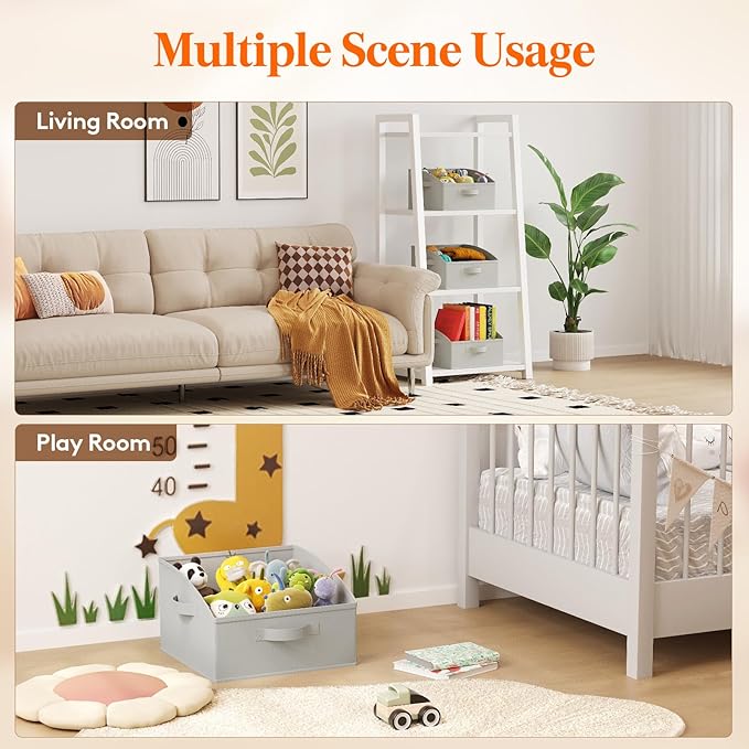 Lifewit Trapezoid Closet Storage Bins