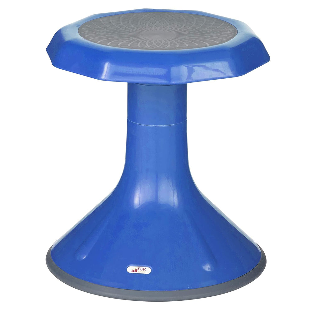 ECR4Kids ACE Active Core Engagement Wobble Stool, 15-Inch Seat Height, Flexib...