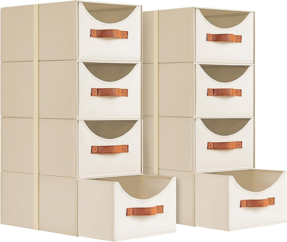 Homsorout Stackable Storage Drawers