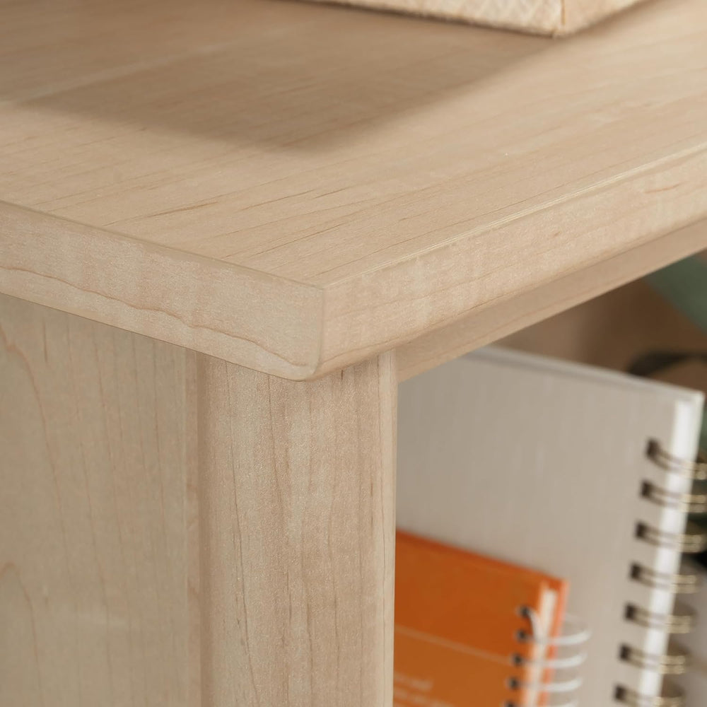 Sauder Whitaker Point Transitional Engineered Wood Library Hutch in Maple