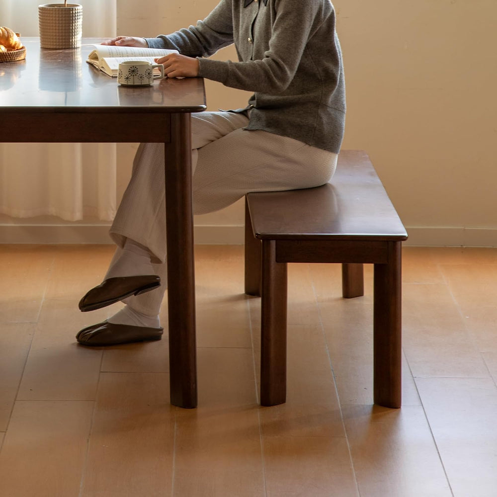 YESWOOD 39.4'' Solid Wood Dining Bench