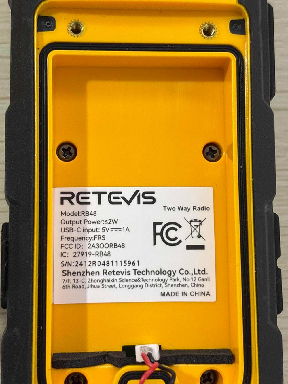 Retevis RB48 Walkie Talkies for Adults, Heavy Duty 2 Way Radios Long Range