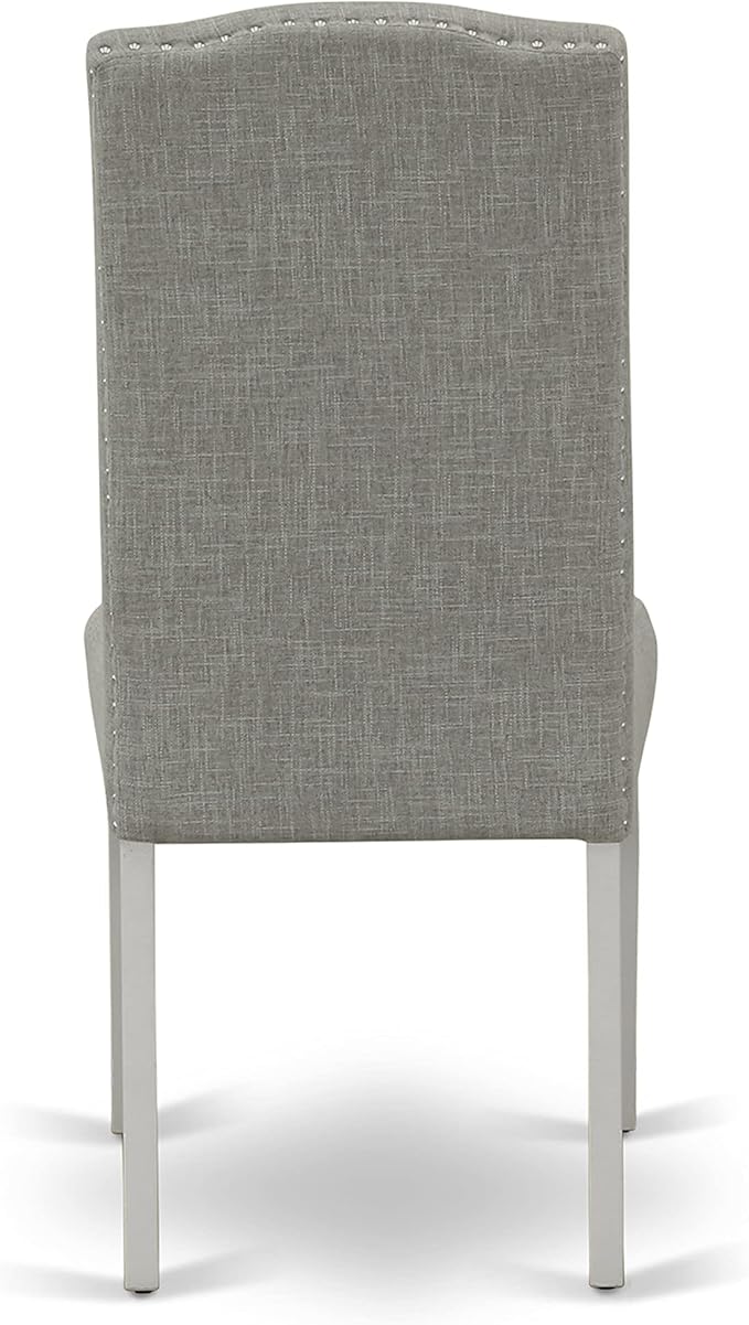 East West Furniture X097EN206-6 6 Piece Dining Set Contains a Rectangle Dinin...