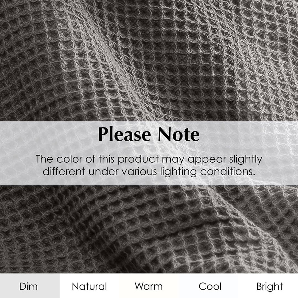 GOTS Certified 55"X60" Throw 100% Organic Cotton Blanket-Charcoal Grey