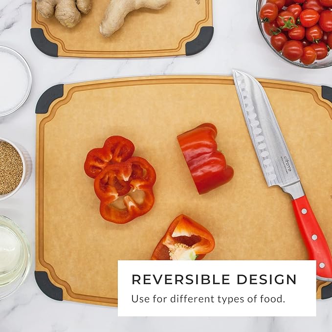 Elihome Essential Series 4-in1 Cutting Board Set