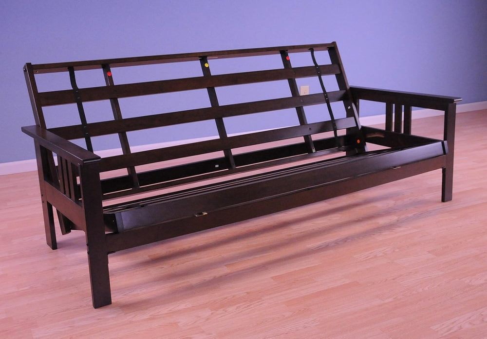 Kodiak Furniture Full Monterey Wood Futon Frame | Espresso