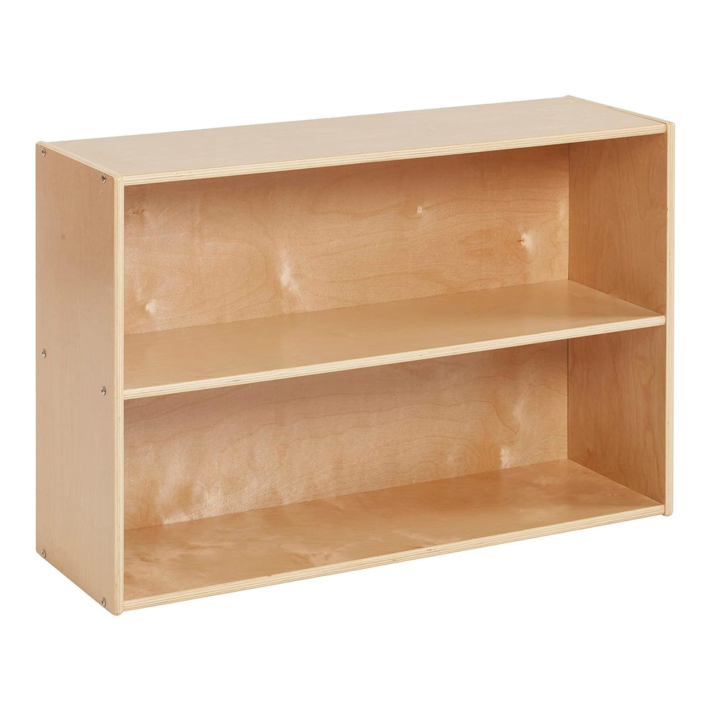 ECR4Kids Streamline 2-Shelf Single-Sided Storage Cabinet, 24in, Classroom Fur...