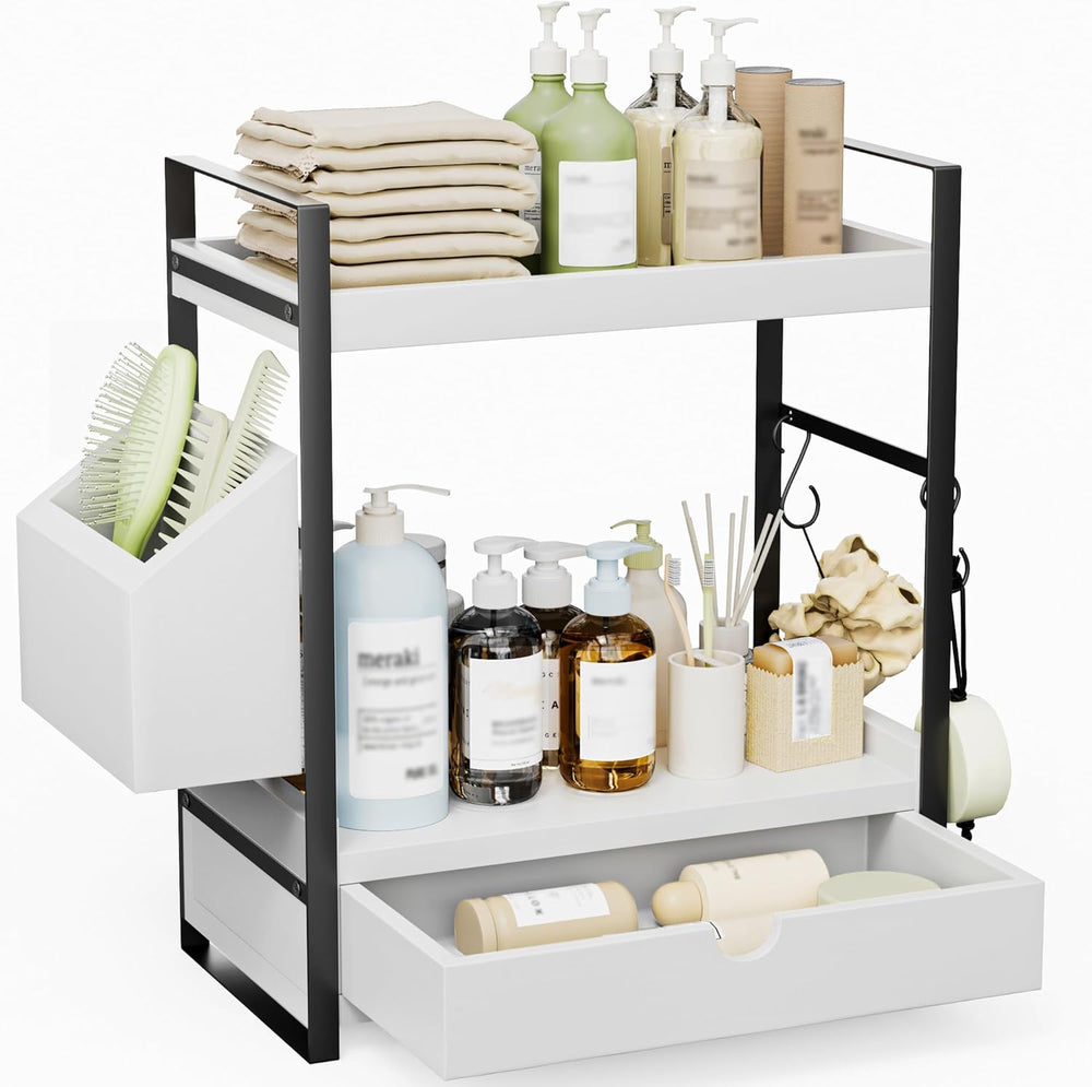 2-Tier Bathroom Counter Organizer
