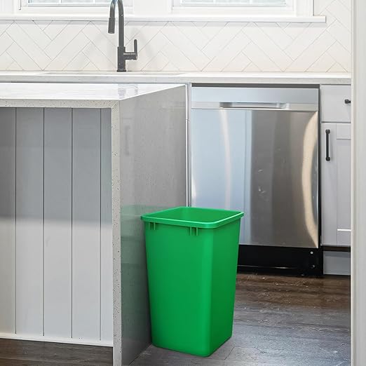 Rev-A-Shelf Polymer Replacement 35 Quart Trash Bin Recycle Waste Garbage