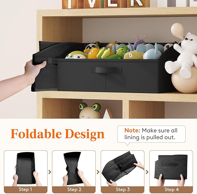 Lifewit Trapezoid Closet Storage Bins