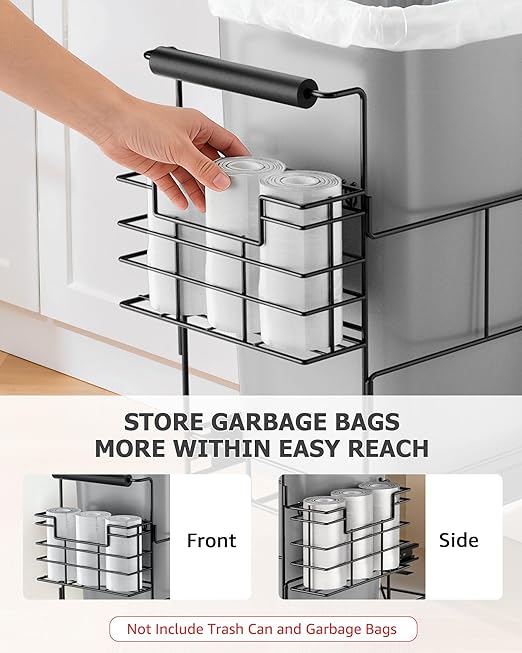 Bulado Pull Out Trash Can Under Cabinet, Under Sink Trash Can Kit