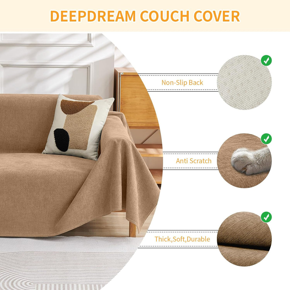 Deep Dream Cat-Scratch Resistant Armchair Couch Cover, Waterproof Sofa Cover ...