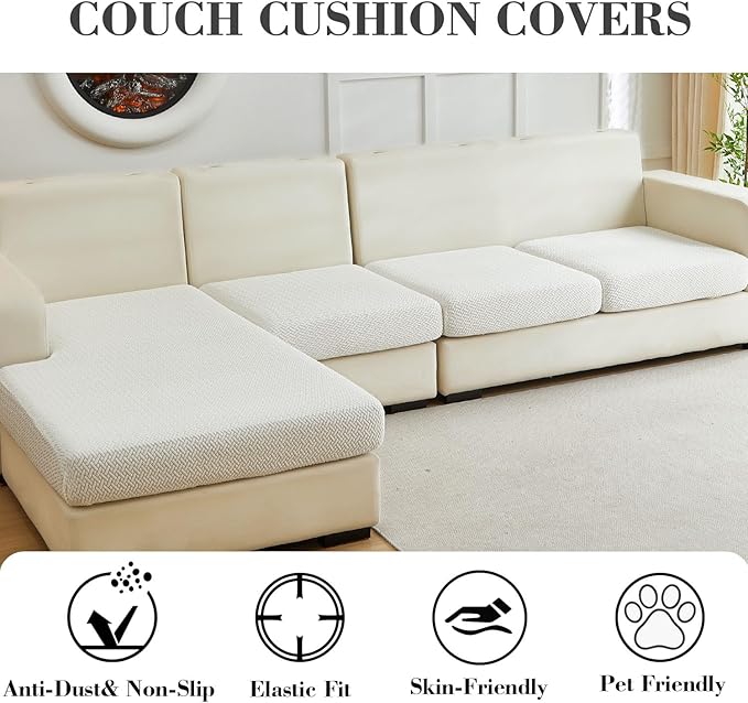 Sofa Covers Couch Covers for Sofa Pet Friendly Couch Cushion Covers Universal