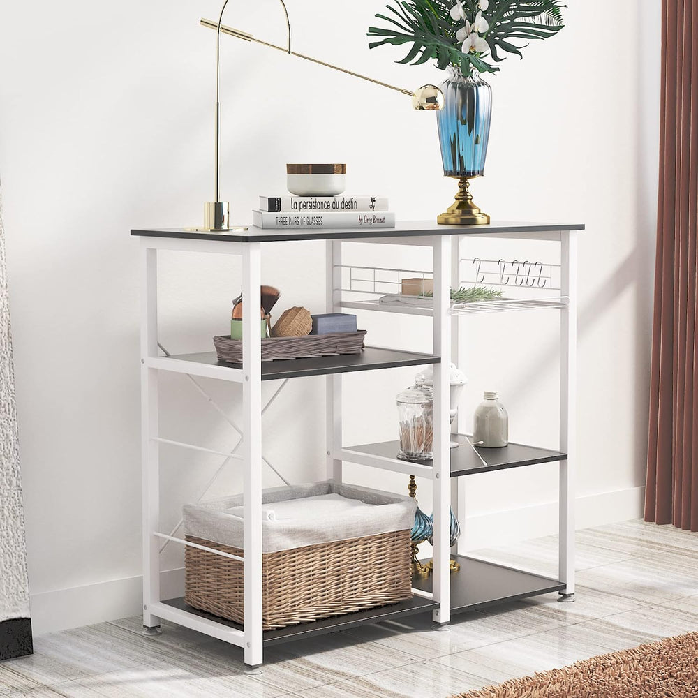 sogesfurniture 3-Tier Kitchen Baker's Rack Utility Shelf Microwave Stand ...