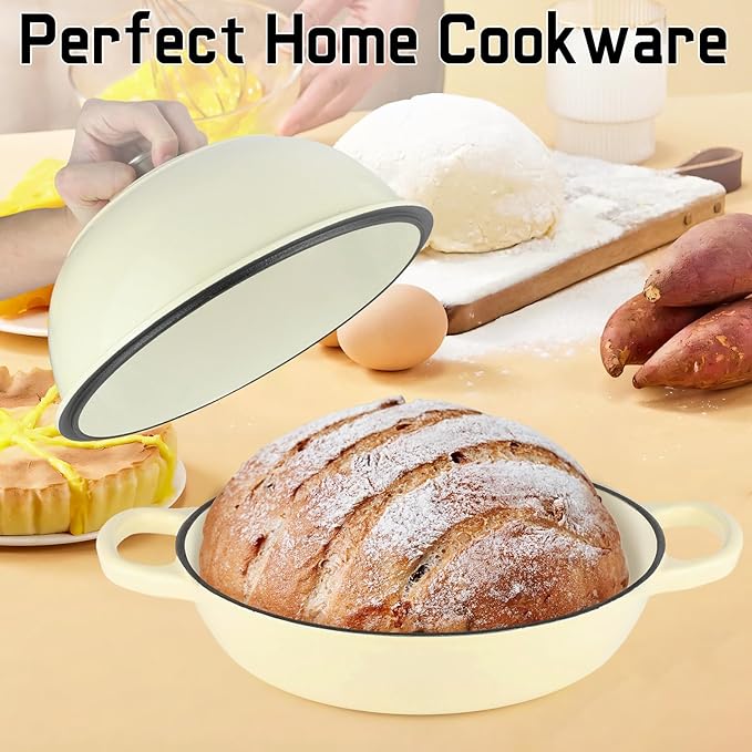 Enameled Cast Iron Bread Oven, Dutch Oven Pot