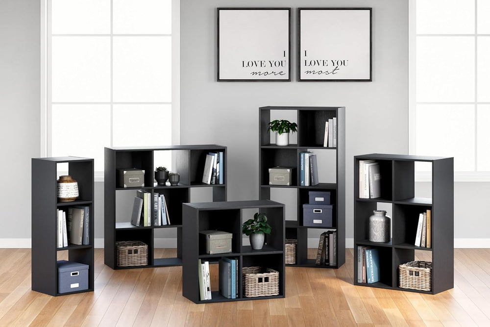 Signature Design by Ashley Langdrew 8 Cube Storage Organizer, Matte Finish, W...