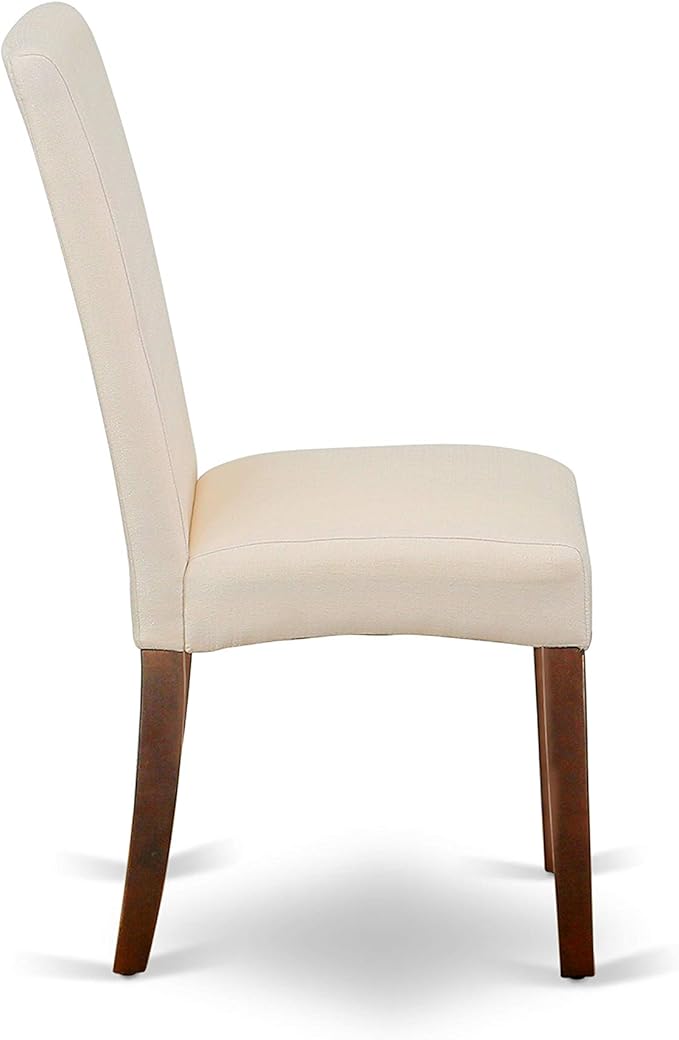 East West Furniture ANDR5-MAH-01 5 Piece Kitchen Table & Chairs Set Inclu...