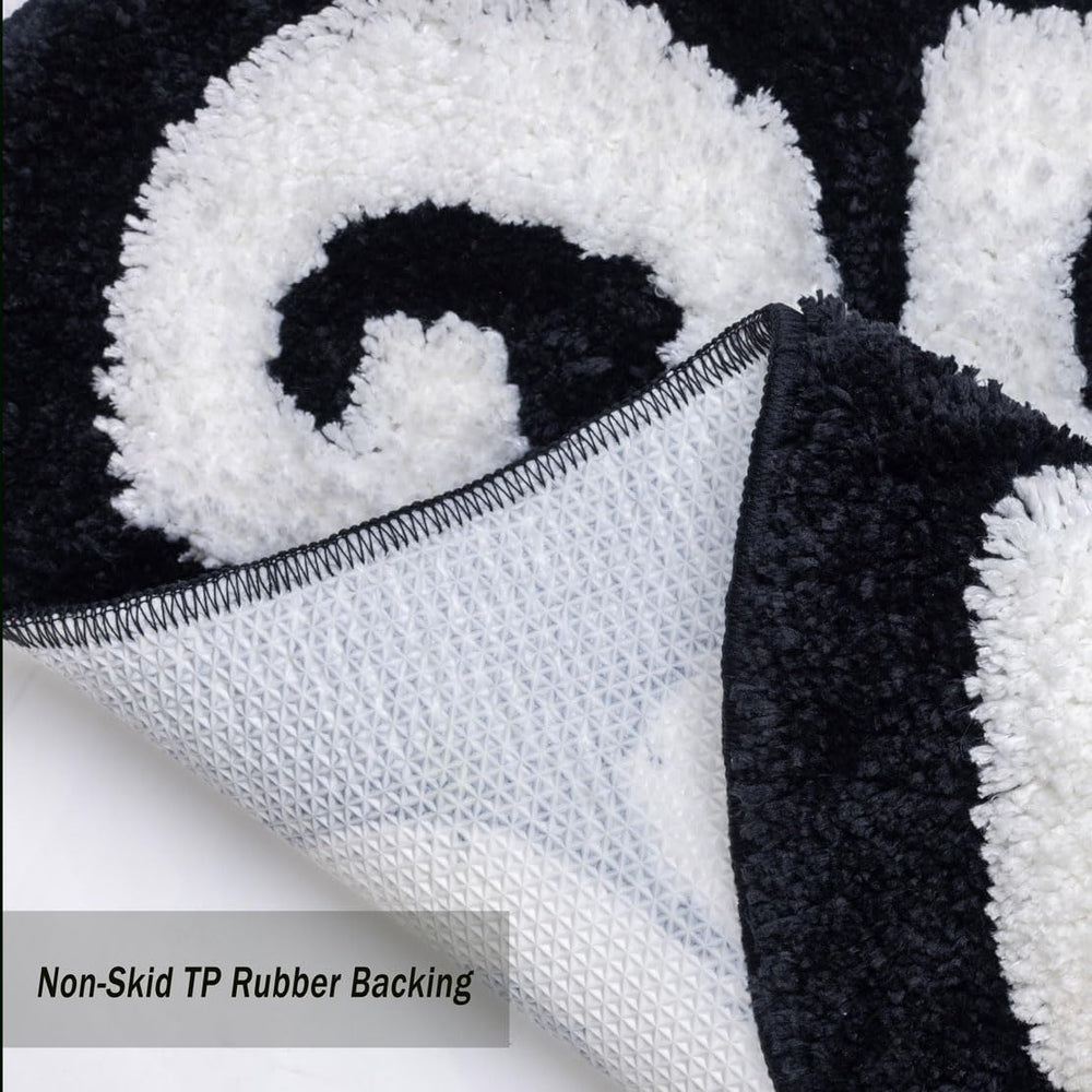 Large You Look Good Rug Black Bath Mats for Bathroom, Cute Bathroom Rugs Non ...