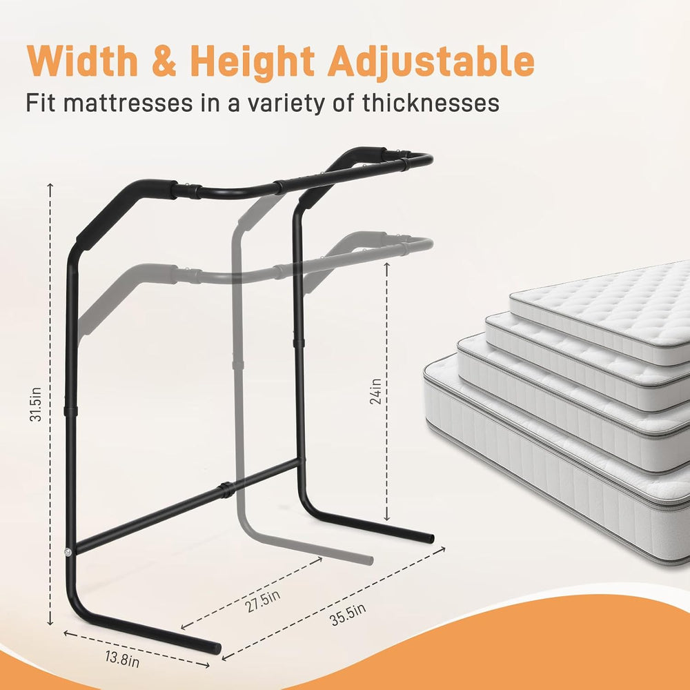 Blanket Lifter for Feet Under Mattress with 4 Clips–Extra-wide Foot Tent Keep...