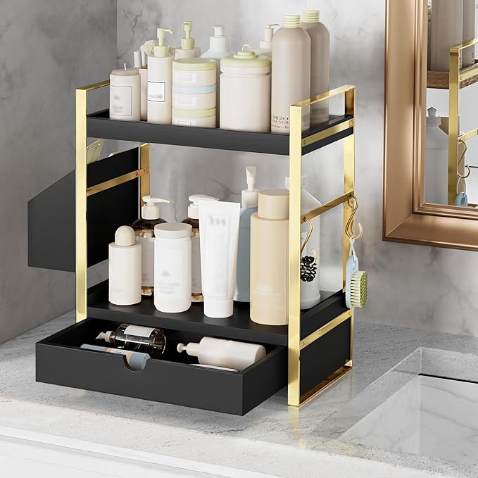 2-Tier Bathroom Counter Organizer