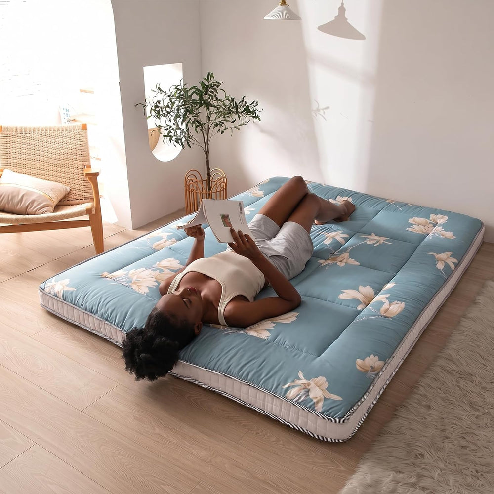 MAXYOYO Futon Mattress, Japanese Floor Mattress Folding Sleeping Pad