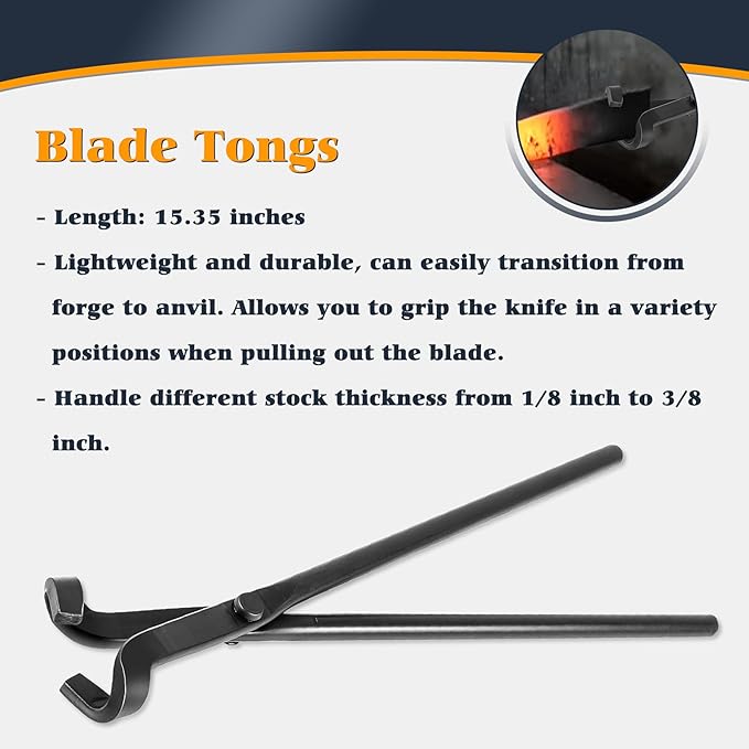 Blacksmith Tongs Set
