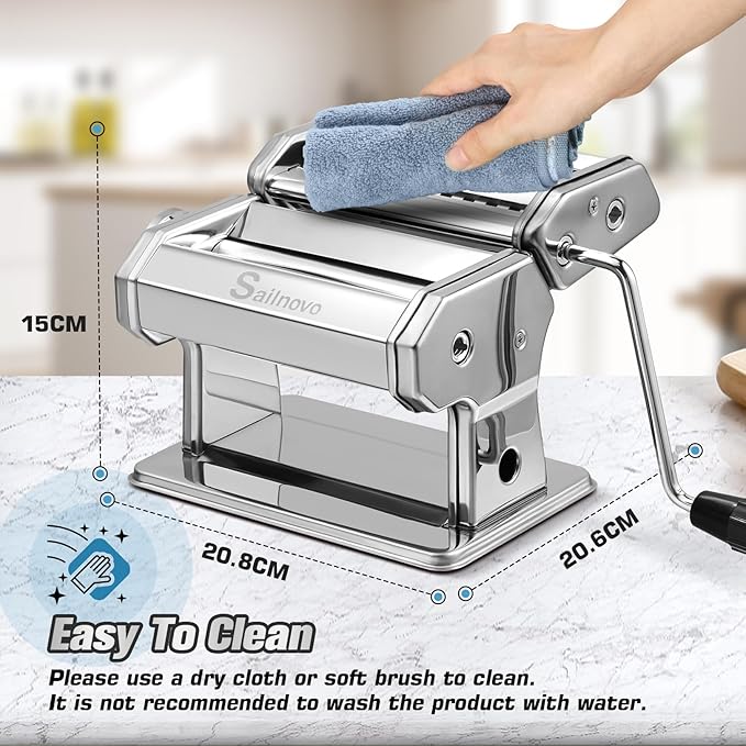 Sailnovo 3 in 1 Pasta Maker Machine
