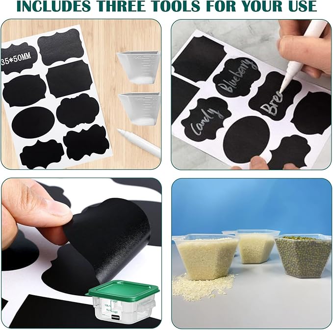 4 Pack 2QT Food Storage Containers