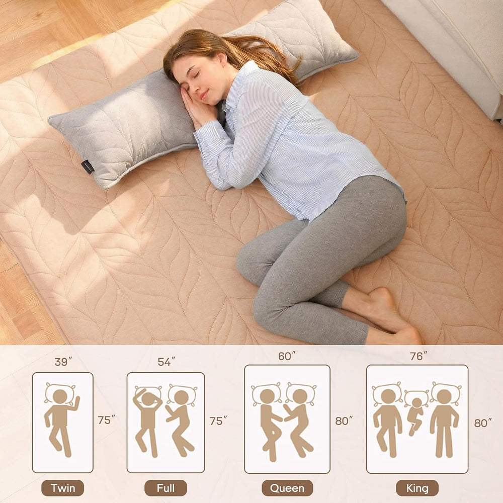 ZonLi Japanese Floor Mattress Futon Mattress Full Size 6 Inch Thick