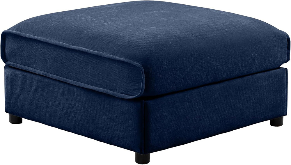 Movable Storage Ottoman for Modular Sectional Sofa, Modern Oversized Upholste...