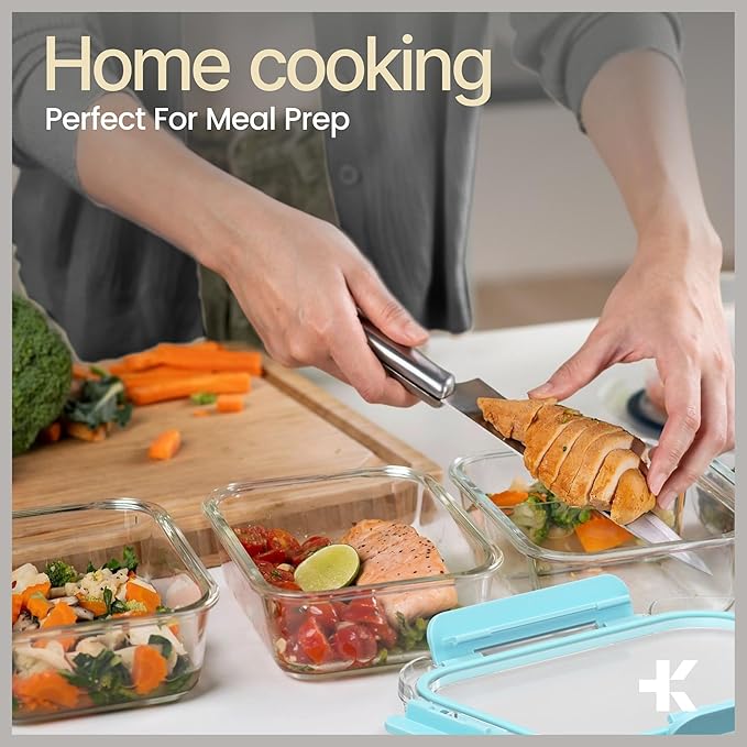 Bakken Borosilicate Glass Food Storage Containers