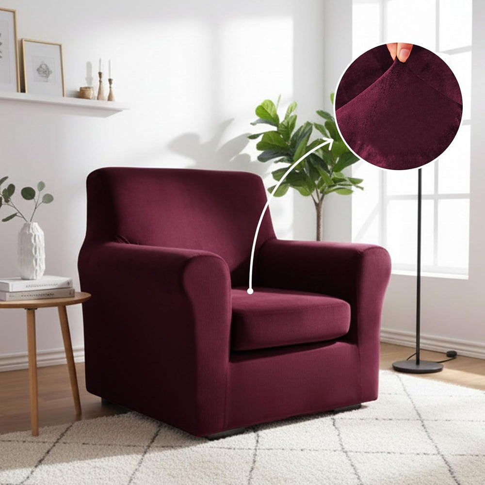 NICEEC Chair Covers Armchair Water Repellent Couch Covers Sofa Chair Cover