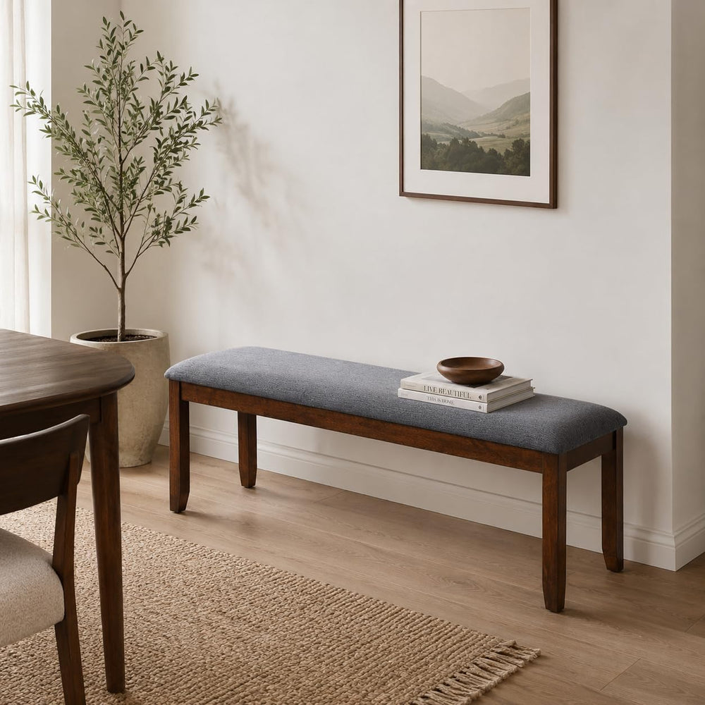 NAFORT Dining Bench Entryway Bench Upholstered Dining Bench