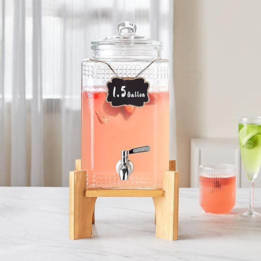 VEVOR Beverage Dispenser, 1.5 Gallon Drink Dispensers