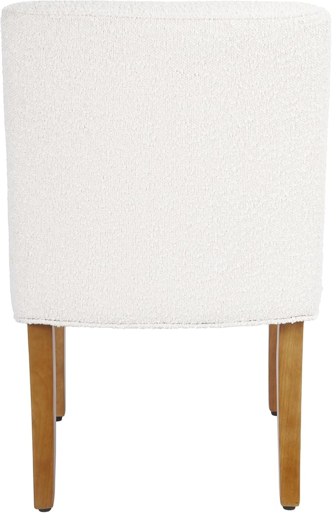 Homepop Home Decor | Upholstered Dining Chairs with Low Back |Decorative Home...