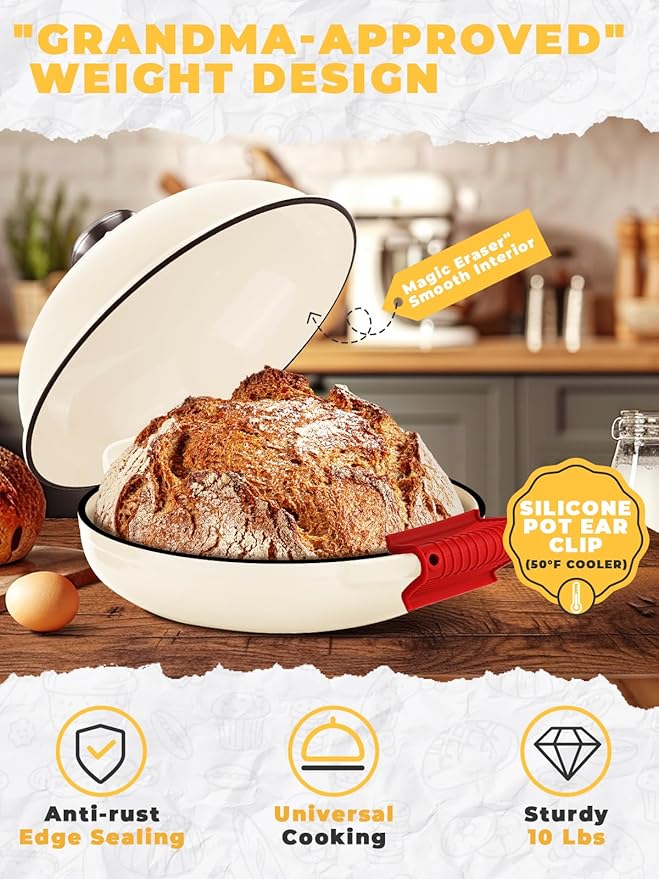 Dutch Oven Bread Baking Pot