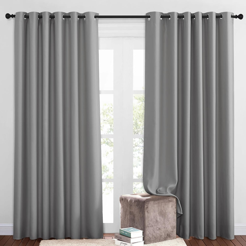 NICETOWN Insulated Blackout Curtains and Drapes - Energy Saving Thermal Insul...