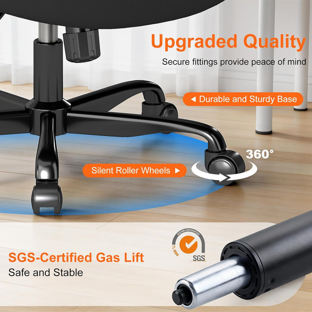 Ergonomic Office Chair, Comfy Mesh Desk Chair with Flip-up Armrests | 300lbs ...