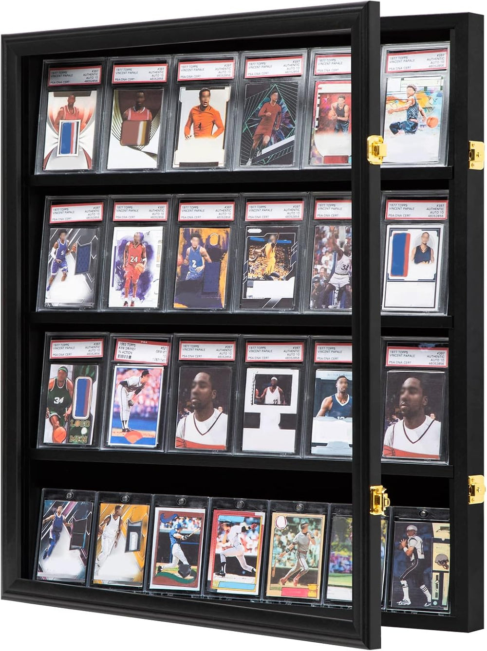 Grintus Graded Card Display Case, 24-Card Trading Card Display Frame,1P