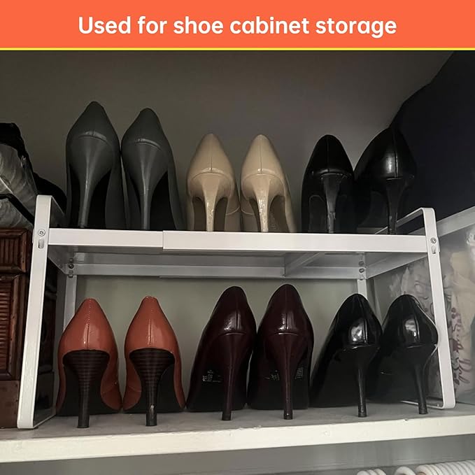 Cabinet Shelves Organizer for Kitchen 11", Expandable Shelf