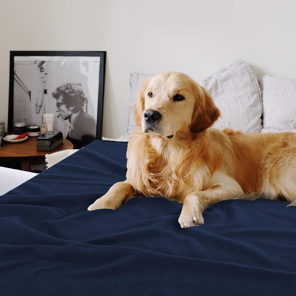 Fleece Throw Blankets Solid Lightweight Warm Soft Cozy Pet-Friendly for Home ...