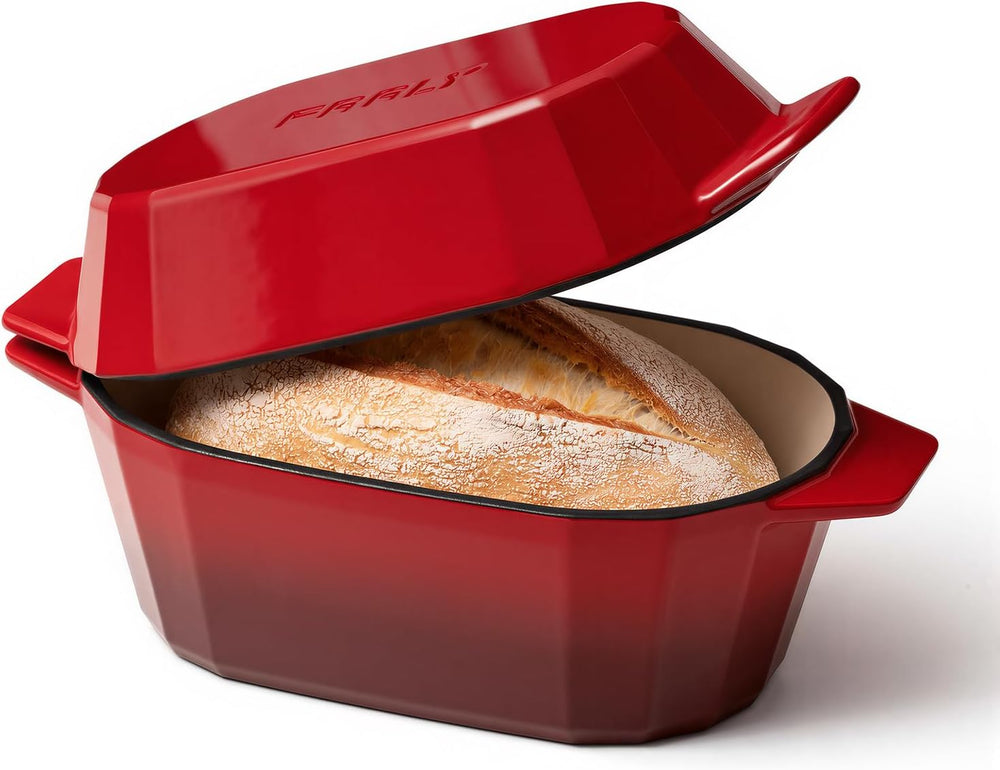 Enameled Cast Iron Sourdough Bread Oven – 3.3QT Dutch Oven