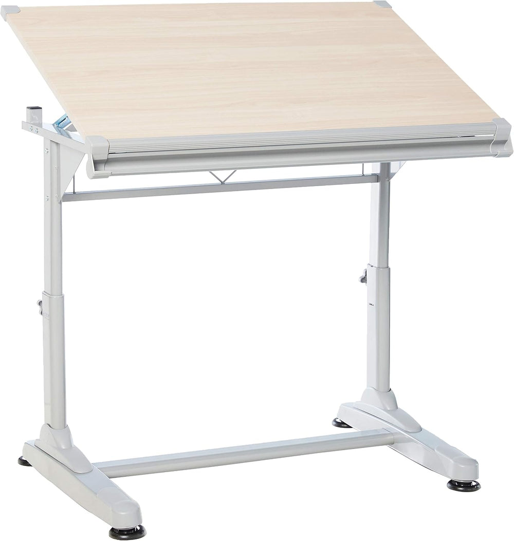Stand Up Desk Store Adjustable Height and Angle Drafting Table Drawing Desk w...