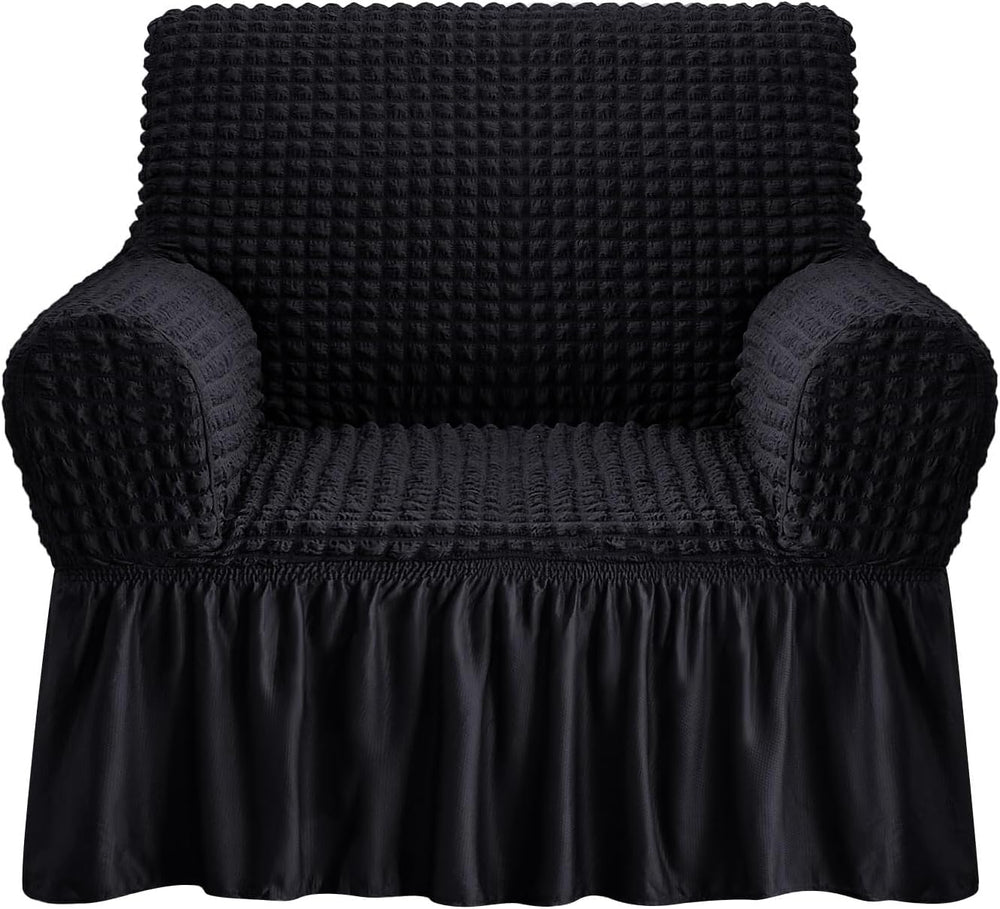 NICEEC Arm Chair Covers Armchair Covers Universal Slipcovers with Skirt