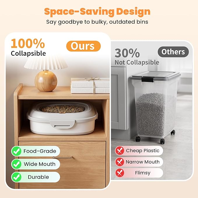30 Lbs Dog Food Storage Container