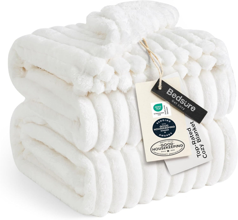 Bedsure GentleSoft Large Fleece Blanket