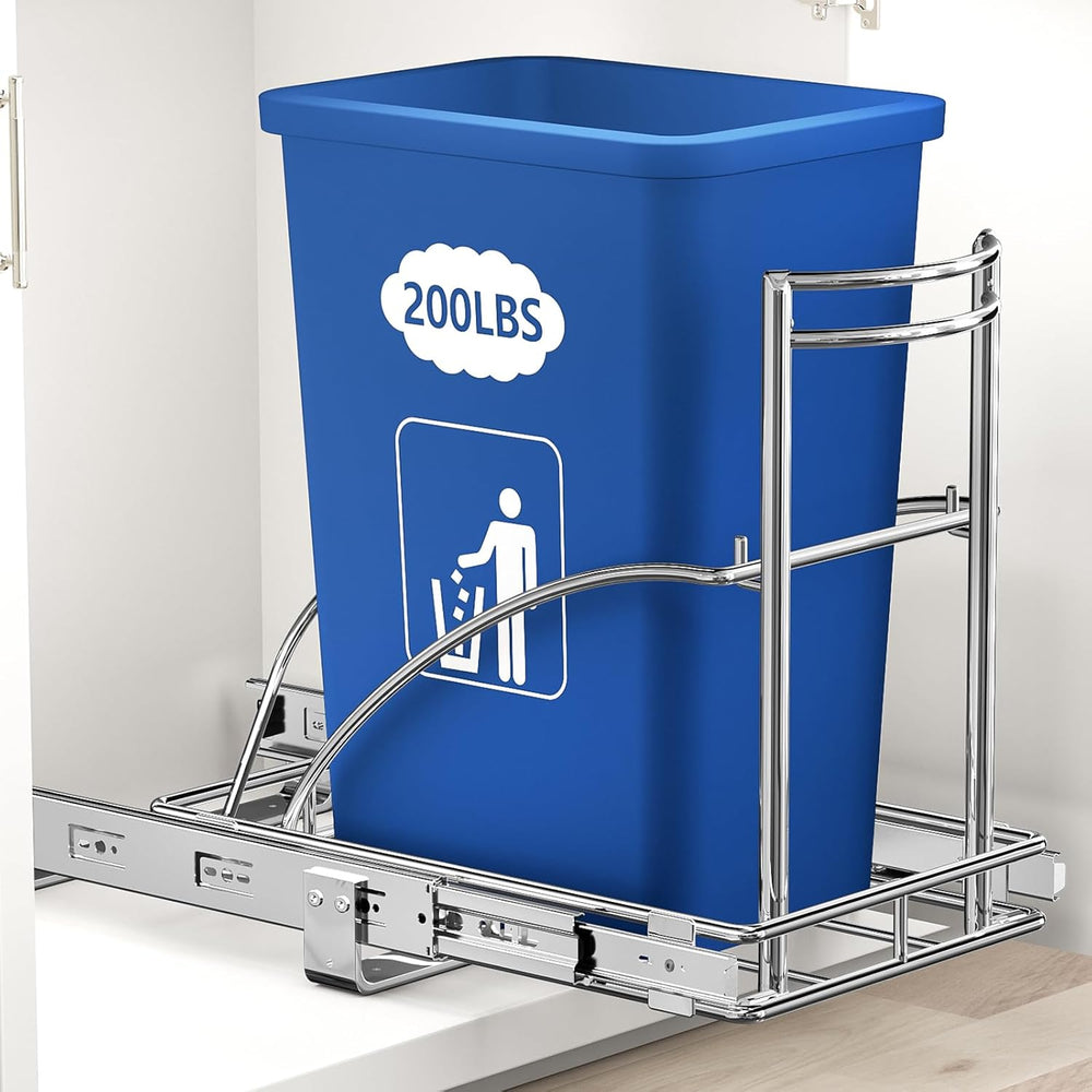 ANASTA Under Sink Trash Can Pull Out Trash Hidden